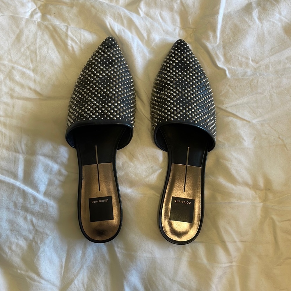 Studded mules